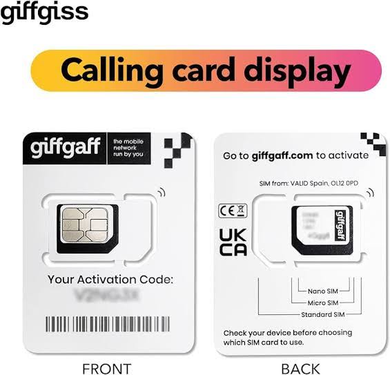 Uk Sim cards