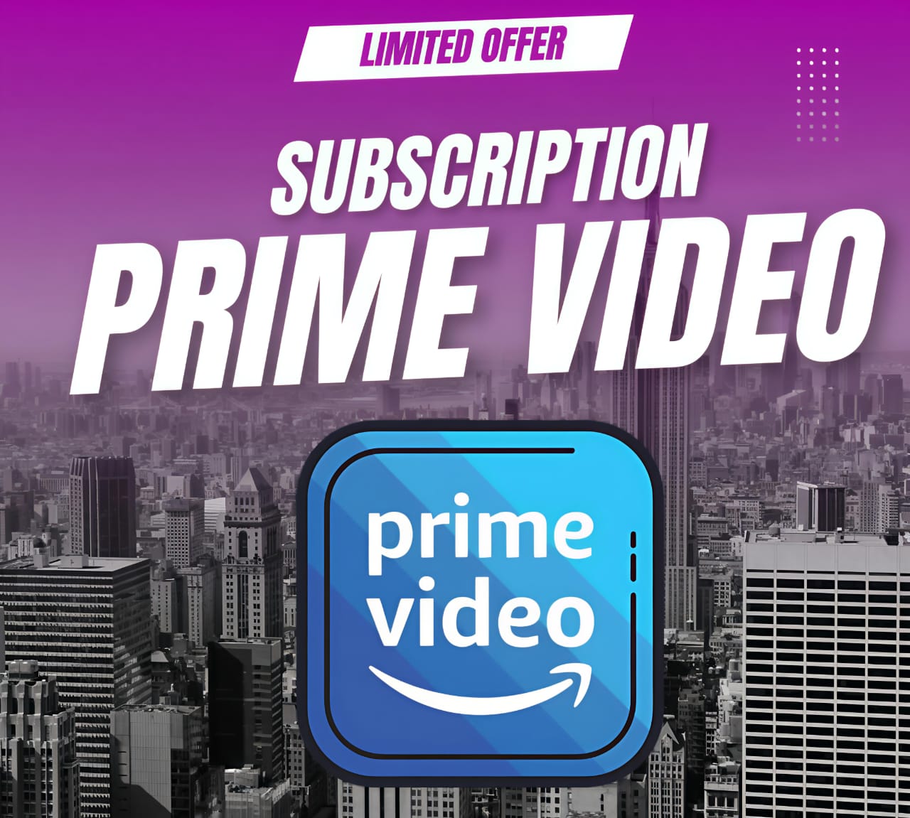 Prime video subscription 